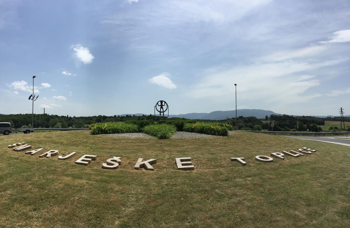 Krožišče Šmarješke Toplice z Orantom